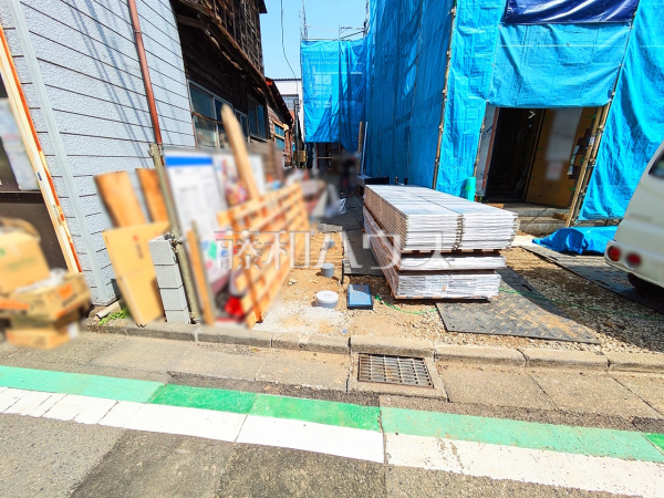 1号棟　外観(路地状部分入口)　【八王子市元横山町３丁目】