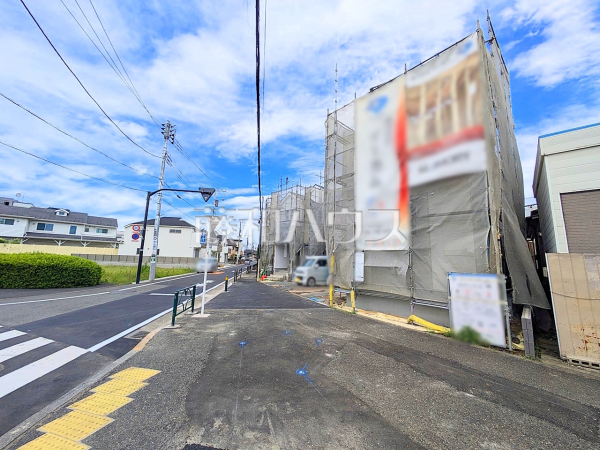  誠心誠意、建築中！是非ご見学のお問合せをお待ちしております！ 　【調布市富士見町１丁目】