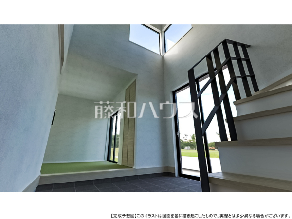 2号棟　完成予想図（内観）　【八王子市堀之内２丁目】