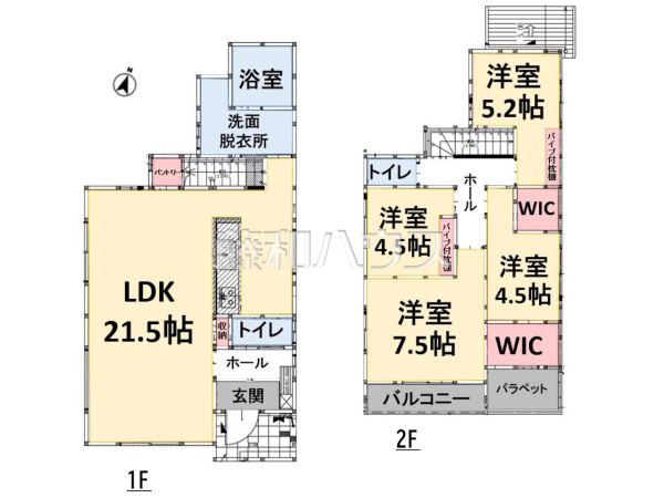 間取図　【福岡市南区大平寺１丁目】