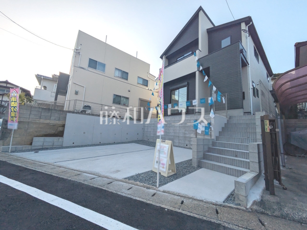 接道状況および現場風景　【福岡市南区大平寺１丁目】