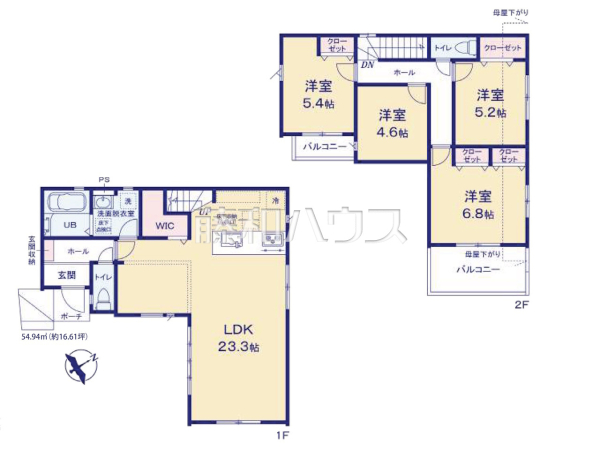 間取図　【福岡市城南区堤２丁目】