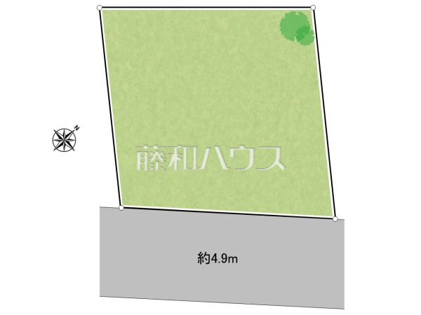 全体区画図　【福岡市城南区堤２丁目】