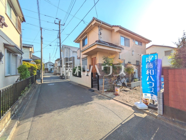 接道状況および現場風景　【西東京市泉町１丁目】