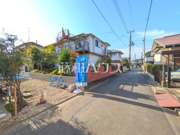 接道状況および現場風景　【西東京市泉町１丁目】