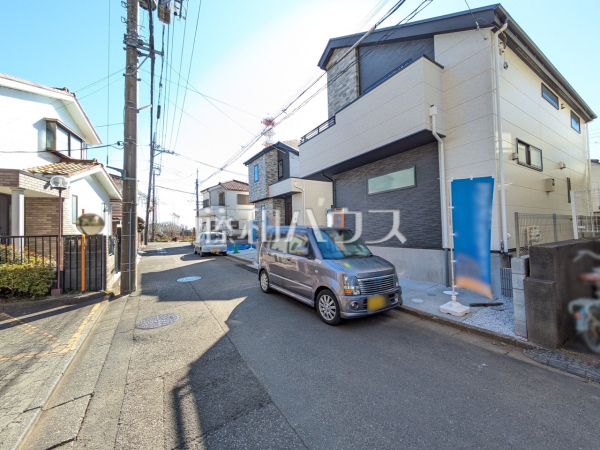 接道状況および現場風景　【東大和市向原５丁目】