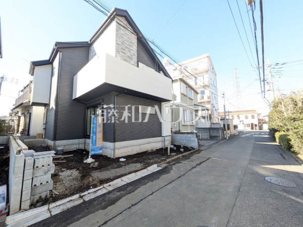 接道状況および現場風景　【東大和市向原５丁目】