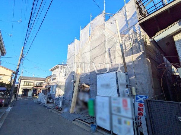 接道状況および現場風景　【練馬区大泉学園町５丁目】