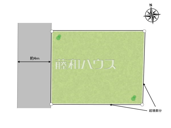 全体区画図　【練馬区大泉学園町５丁目】