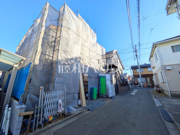 接道状況および現場風景　【練馬区大泉学園町５丁目】