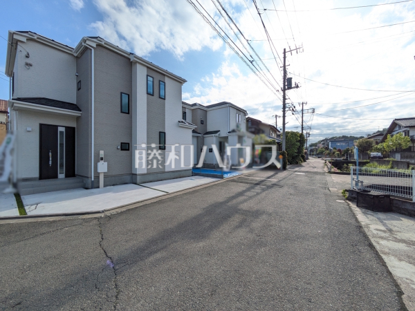 接道状況および現場風景　【東村山市廻田町２丁目】