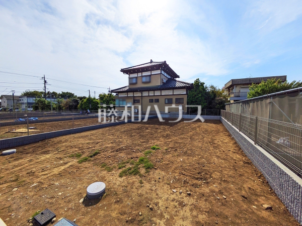 6号地　現地写真　【立川市西砂町６丁目】  ハウスメーカーから建物プランまで、あなたの「夢」を「カタチ」にできるフリースタイル分譲地で、夢のマイホームを建築してみませんか？ 