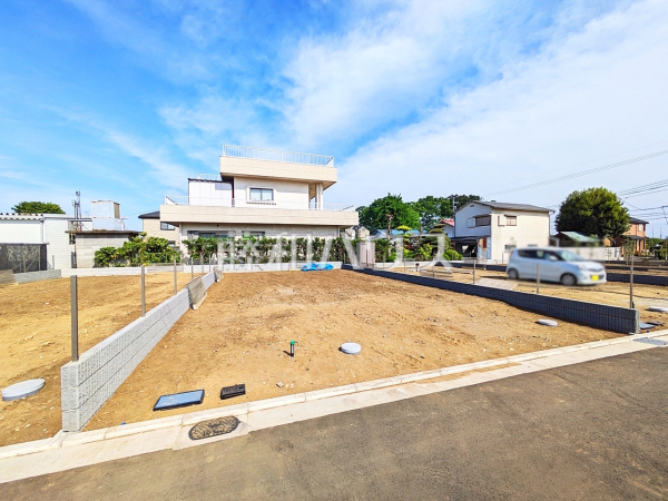 8号地　現地写真　【立川市西砂町６丁目】 ハウスメーカーからプランまでフルオーダーで自由にマイホームがつくれる、建築条件のない宅地分譲 