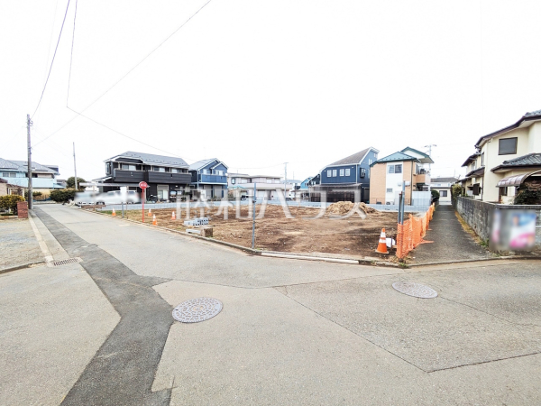 接道状況および現場風景　【武蔵村山市中原３丁目】
