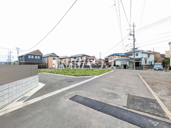 接道状況および現場風景　【武蔵村山市中原３丁目】
