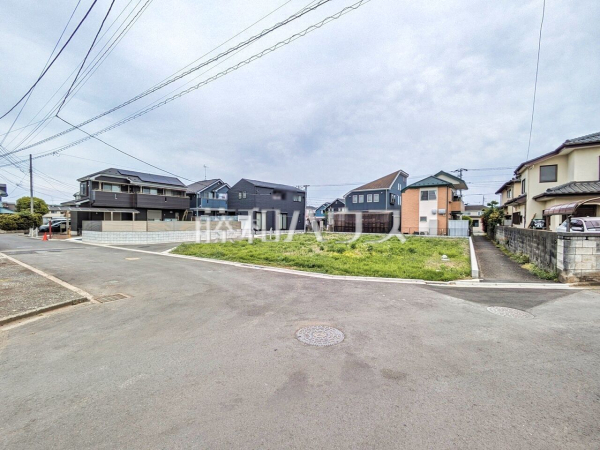 接道状況および現場風景　【武蔵村山市中原３丁目】