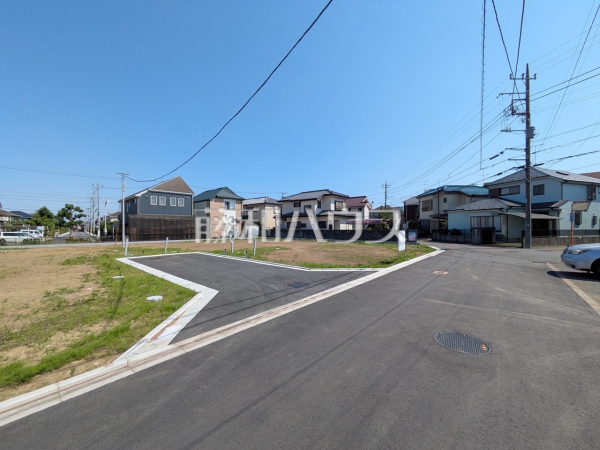 接道状況および現場風景　【武蔵村山市中原３丁目】