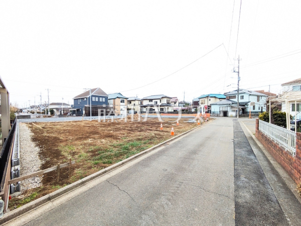 接道状況および現場風景　【武蔵村山市中原３丁目】