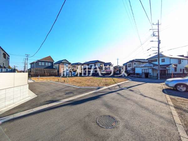 接道状況および現場風景　【武蔵村山市中原３丁目】