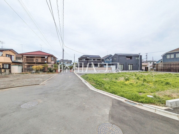 接道状況および現場風景　【武蔵村山市中原３丁目】