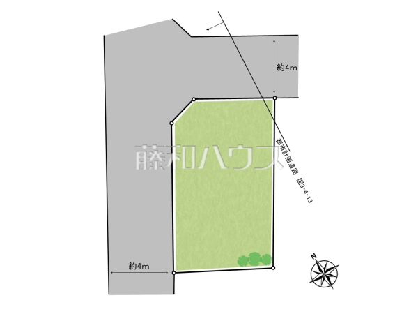 全体区画図　【国分寺市東恋ヶ窪３丁目】