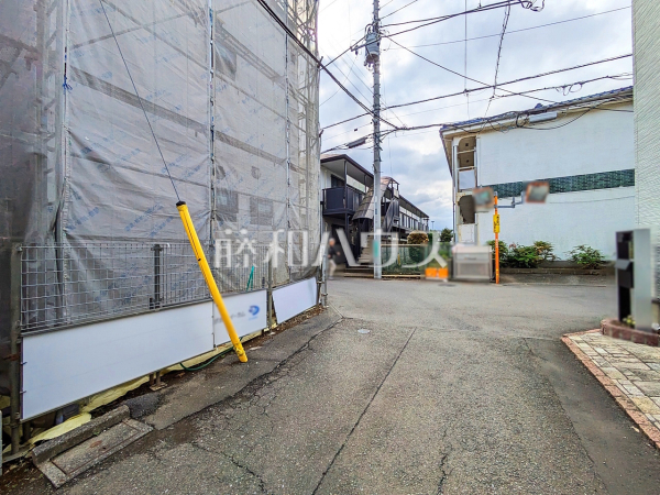 接道状況および現場風景　【国分寺市東恋ヶ窪３丁目】