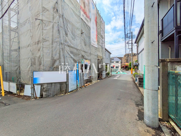 接道状況および現場風景　【国分寺市東恋ヶ窪３丁目】