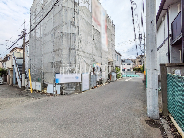 接道状況および現場風景　【国分寺市東恋ヶ窪３丁目】