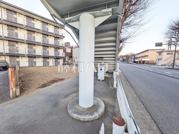 接道状況および現場風景　【八王子市散田町４丁目】