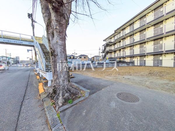 接道状況および現場風景　【八王子市散田町４丁目】