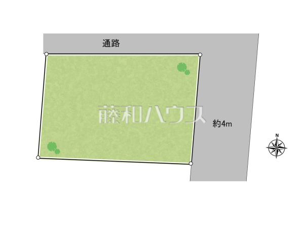 全体区画図　【練馬区南田中３丁目】
