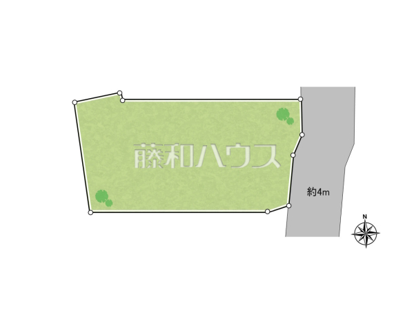 全体区画図　【清瀬市野塩４丁目】 平日のご案内も可能です。まずはお気軽にお問合せ下さいませ。 