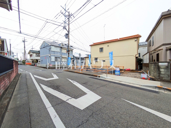 接道状況および現場風景　【八王子市日吉町】