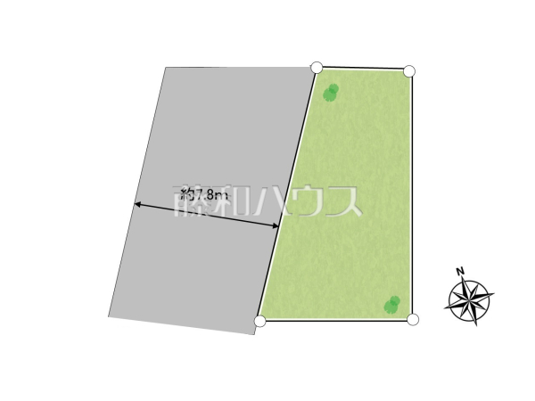 区画図　【八王子市日吉町】見学はしたいけど、なかなか時間が取れない・・・そんな方に出勤前や仕事終わりにマイホームを見学できるサポートをいたします　