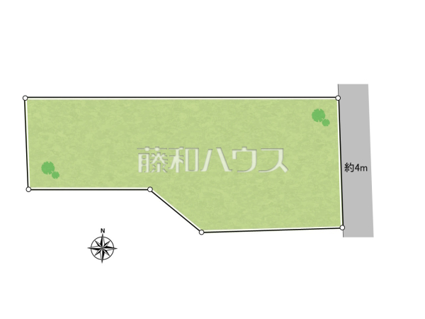 全体区画図　【杉並区上高井戸１丁目】京王線「八幡山」駅徒歩8分！