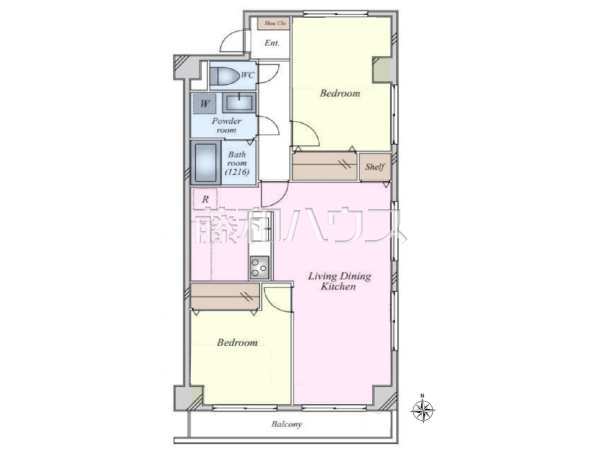 間取図　【マンション国分寺】