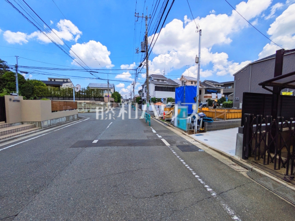 接道状況および現場風景　【杉並区下井草２丁目】
