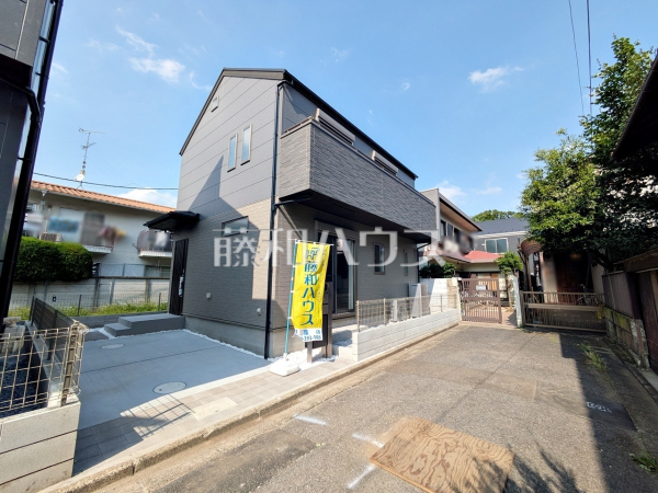 2号棟　外観　【杉並区下井草５丁目】
見学はしたいけど、なかなか時間が取れない…そんな方に出勤前や仕事終わりにマイホームを見学できるサポートをいたします。　