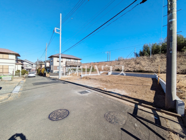 接道状況および現場風景　【八王子市石川町】