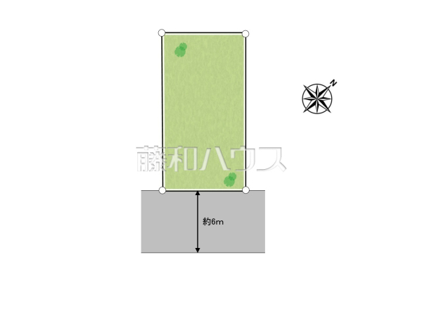 全体区画図　【八王子市寺田町】