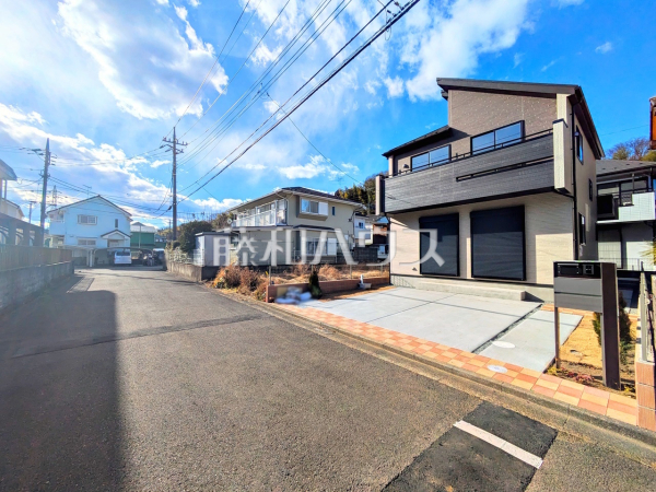接道状況および現場風景　【八王子市寺田町】