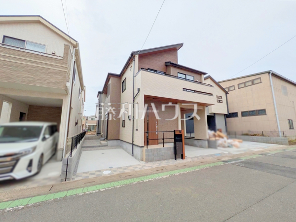 1号棟　堂々完成、いつでもご内覧いただけます！ぜひ実物をご覧いただきたく思います。喜んでご案内いたしますのでお気軽にお問合せ下さい。　【新座市馬場２丁目】