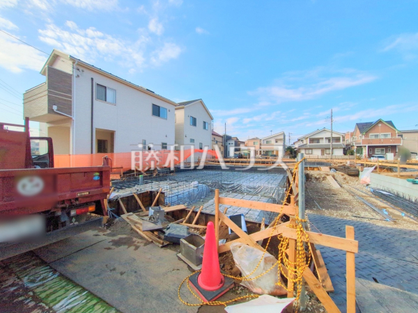 現場風景　【新座市馬場２丁目】陽光あふれる閑静な住宅地は新生活にぴったりです♪

