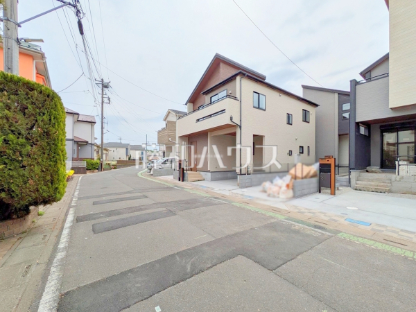 接道状況および現場風景　【新座市馬場２丁目】