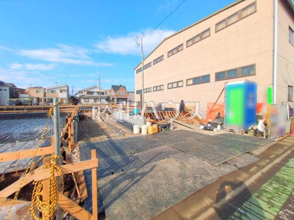 2号棟　外観(路地状部分)　【新座市馬場２丁目】