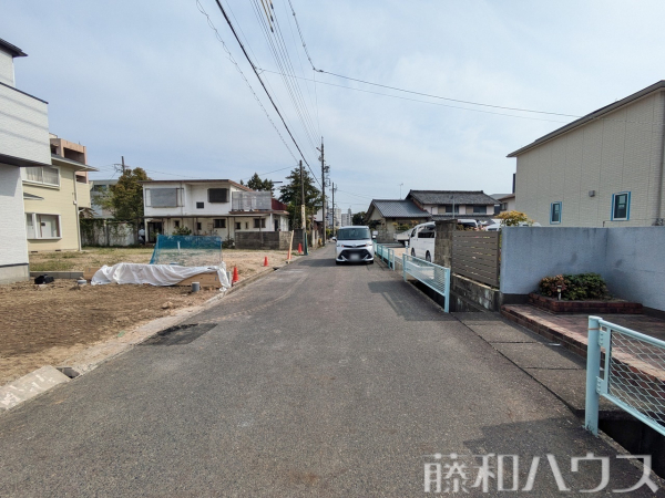 接道状況および現場風景　【春日井市妙慶町】