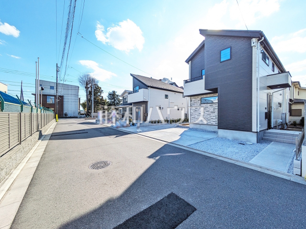 接道状況および現場風景　【小平市花小金井５丁目】