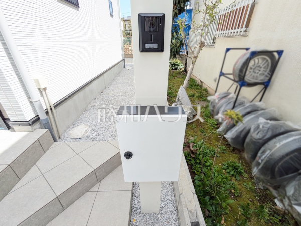 TVモニターインターホン／郵便受け　【立川市一番町２丁目】