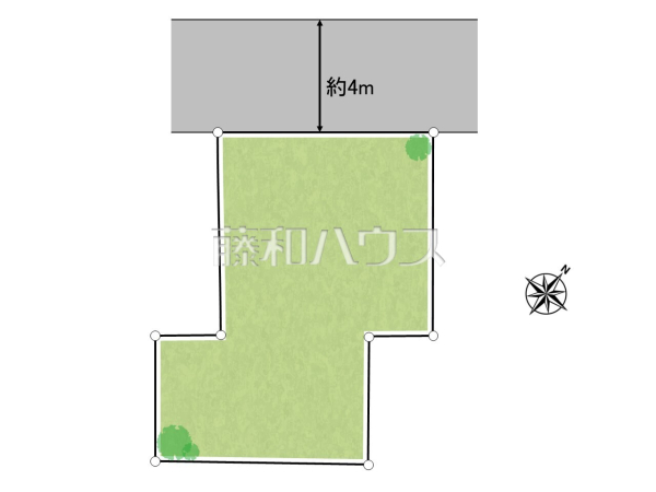 全体区画図　【志木市幸町４丁目】