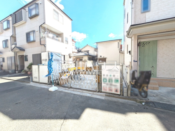 接道状況および現場風景　【志木市幸町４丁目】